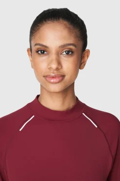 Push FWD Women's Winter Train Mock Long Sleeve Shirt
