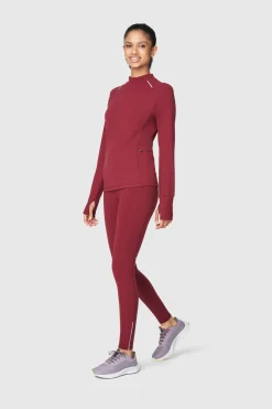 Push FWD Women's Winter Train Mock Long Sleeve Shirt
