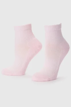 Women's Athletic Quarter Crew Socks - 6 pack